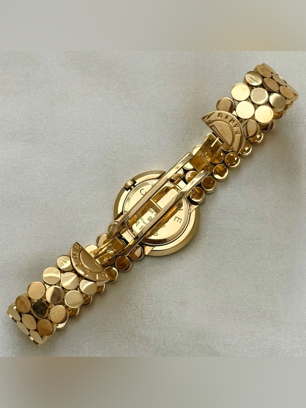 AUTHENTIC VERY RARE VINTAGE CELINE GOLD WATCH - Picture 6 of 8